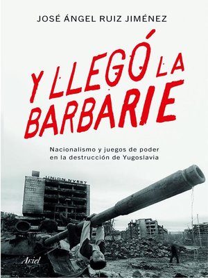 cover image of Y llegó la barbarie